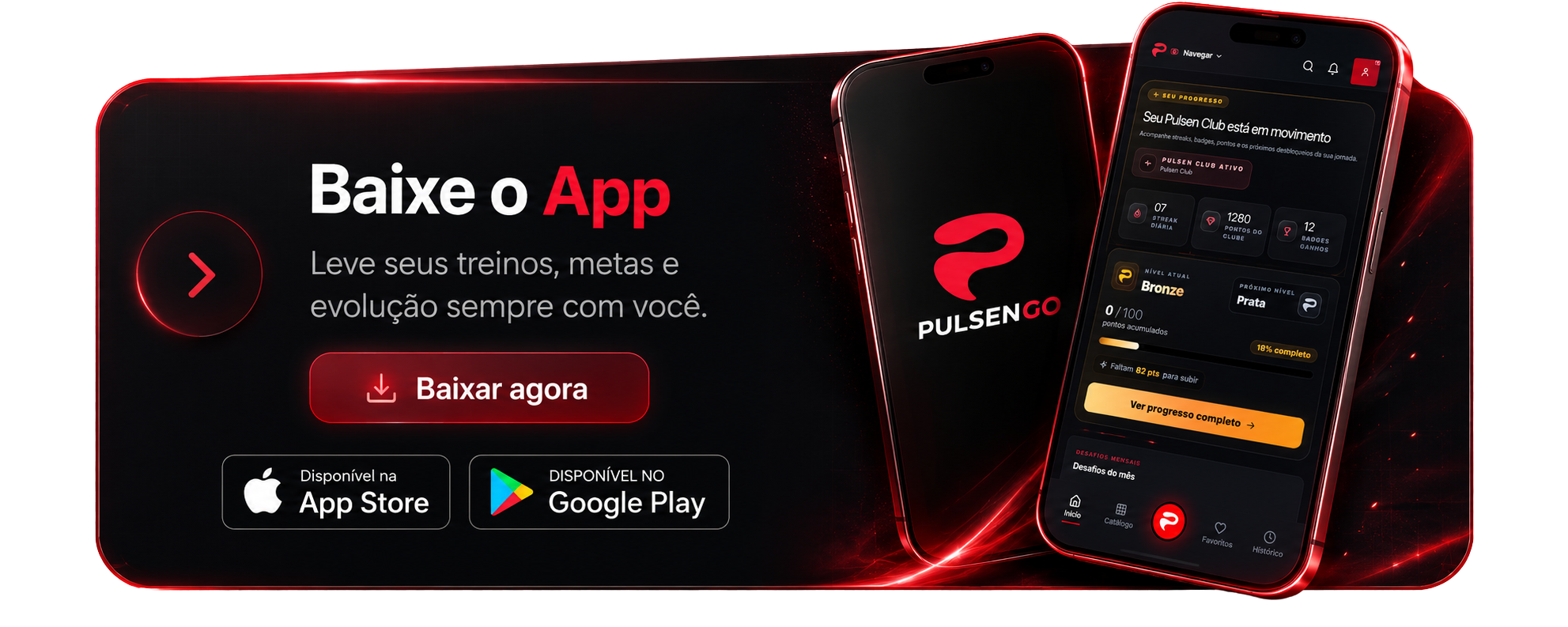 Baixe o App Pulsengo